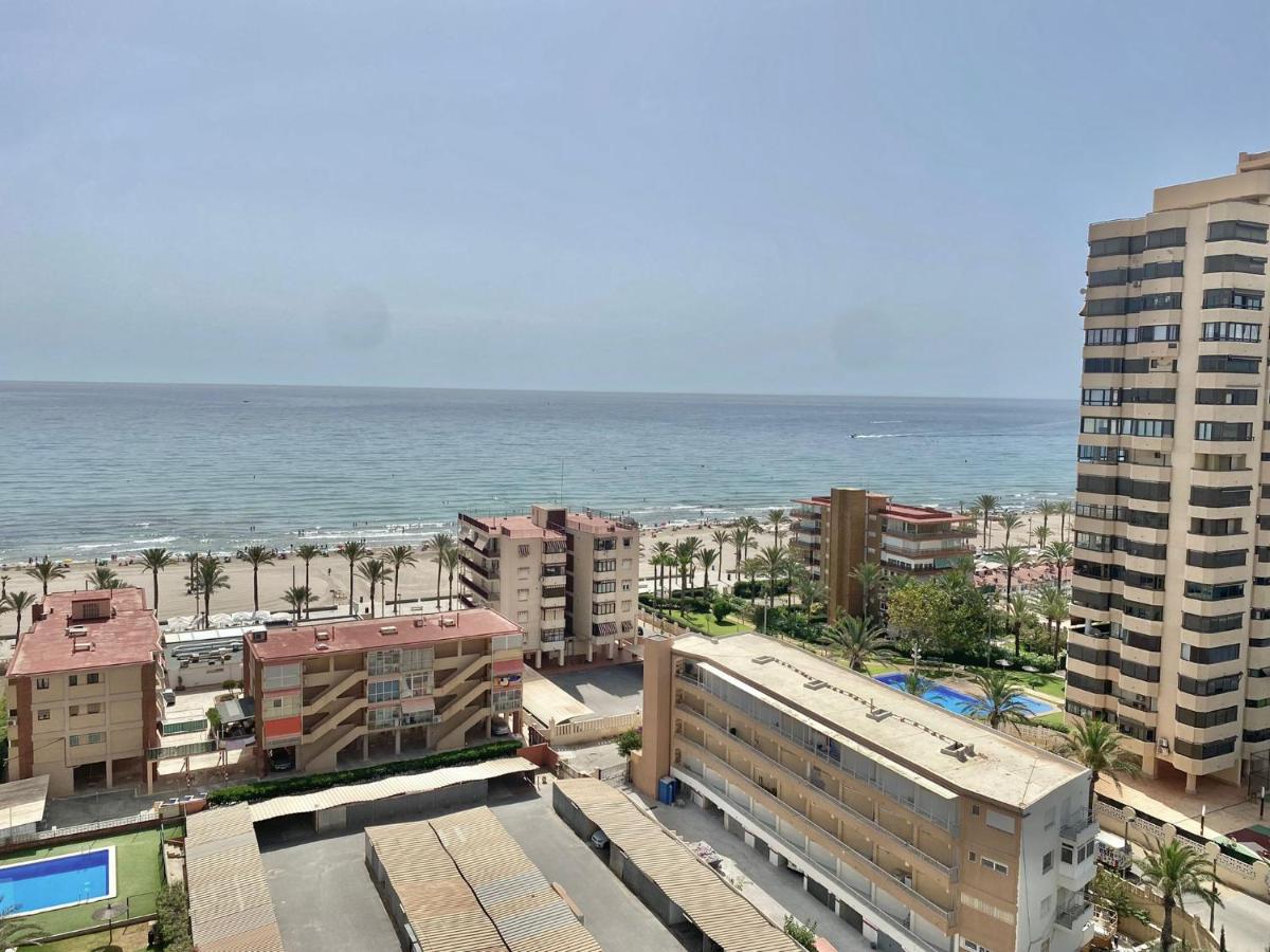 T Hercules Apto 6 Pax Vistas Al Mar, Aire Ac Wifi Inmo Leo Playa De San Juan Alicante Buitenkant foto